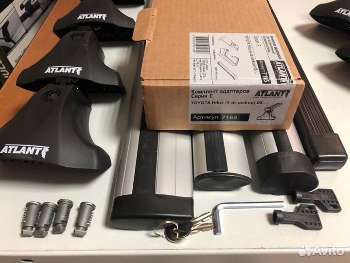 Багажник на крышу Тойота хайлюкс 05.(4-dr picup)