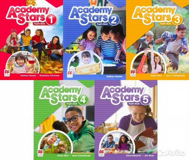 Academy Stars 1, 2, 3, 4, 5, 6 PB+WB