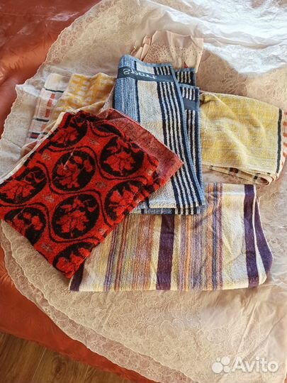 Махровые полотенца бу