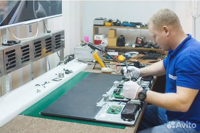 Ремонт телевизоров, ноутбуков, компьютеров