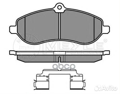 Колодки тормозные PSA/fiat/toyota jumpy/scudo/E