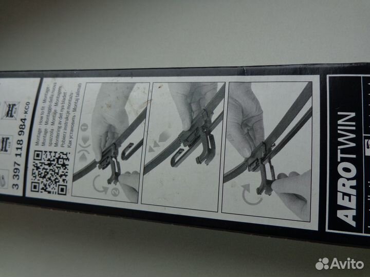 Щетки стеклоочистителя bosch aerotwin AR 552 S