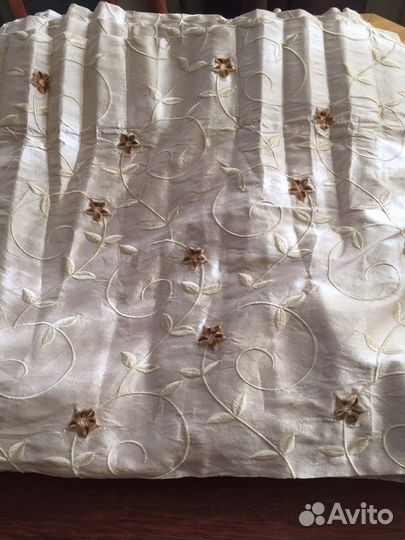 Ламбрикен готовый,парча/вышивка,15 метров(Англия)