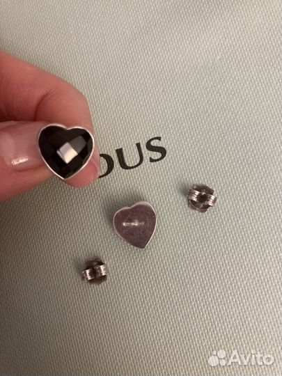 Серьги сердце tous