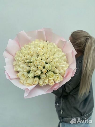 101 роза 35 см