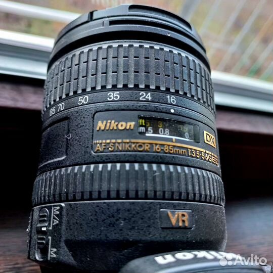 Объектив nikon af-s nikkor 16-85mm 1:3.5-5.6 G eb