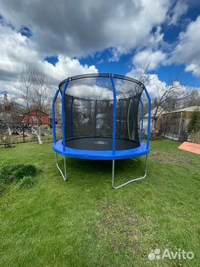 Батут с сеткой