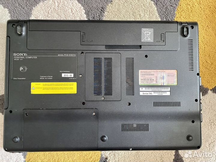 Ноутбук Sony vaio vpcee2E1R(на запчасти)