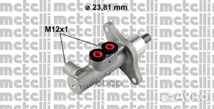 Главный тормозной цилиндр 23,80 mm 05-0776 Me