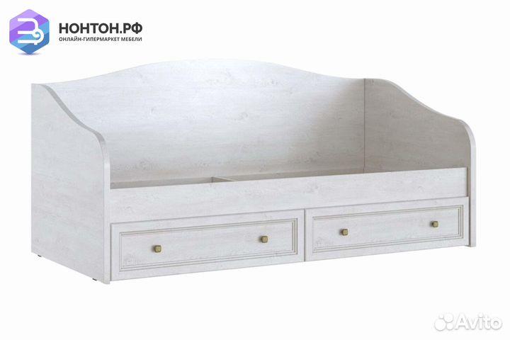 Кровать Александрия кр-106 0.9 м сосна санторини с