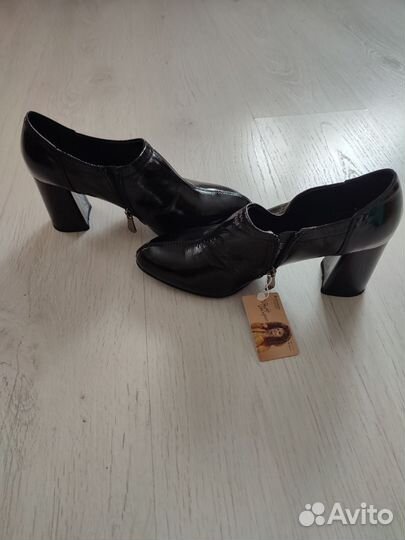 Ботильоны натуральная кожа новые