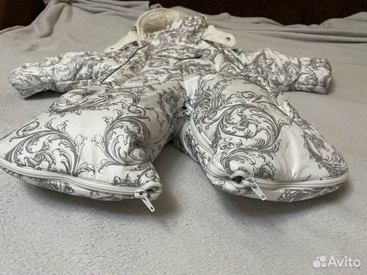 Зимний комбинезон для новорожденных