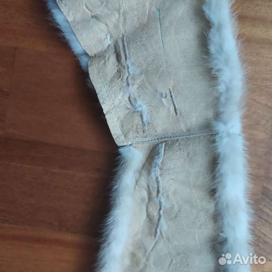 Норковый воротник ссср. Б/у