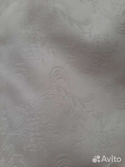 Ткань лен с хлопком СССР с рисунком