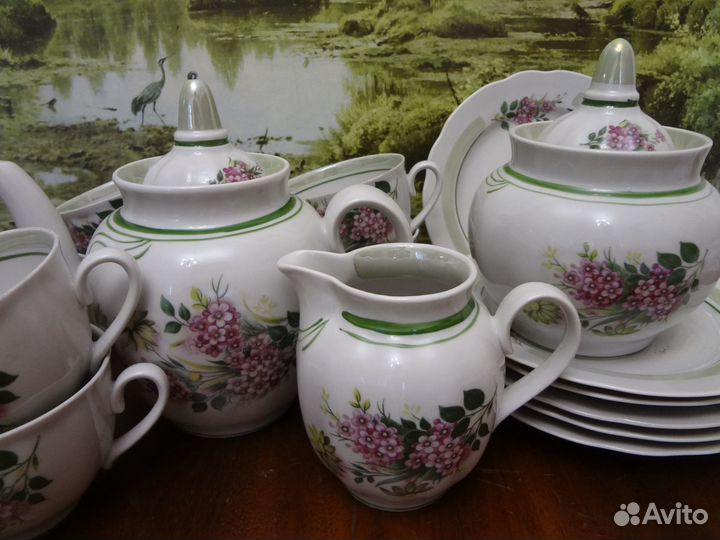 Чайный сервиз Дулево