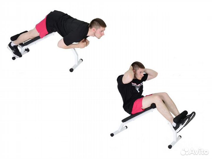 Скамья для гиперэкстензии + пресс