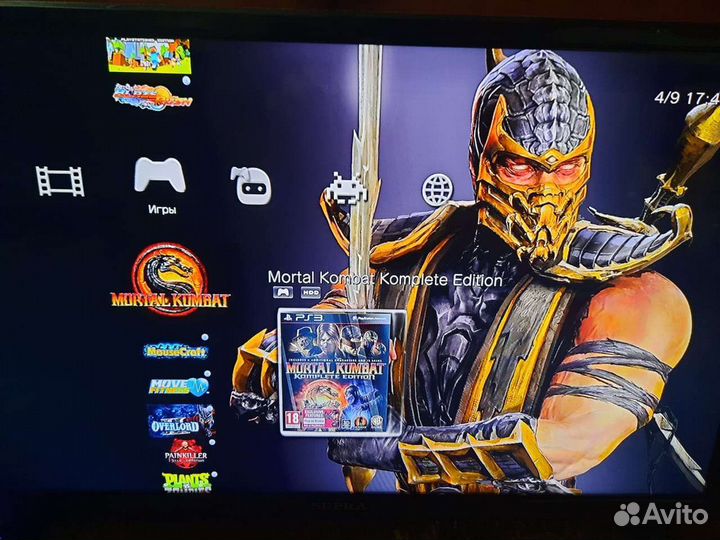 Sony PS3 super slim прошитая