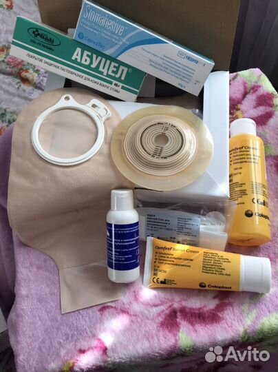 Калоприемники конвексные двукомпанентные