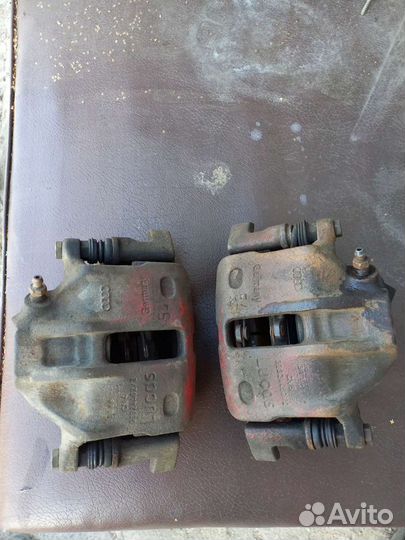 Суппорт передний на audi 80