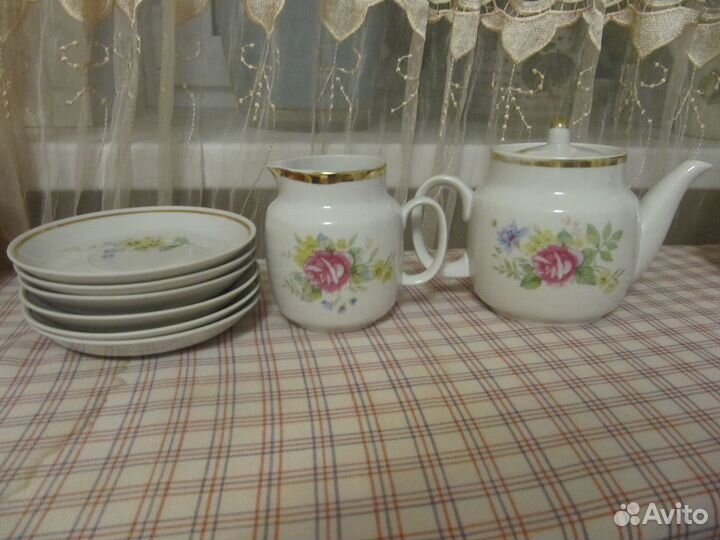 Чайный сервиз ссср.Пролетарий(Бронницы)