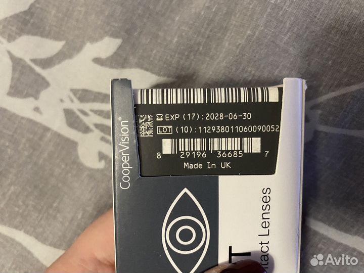 Линзы контактные однодневные