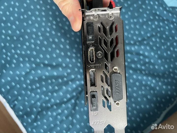 Видеокарта gtx 1060 6gb msi gaming x