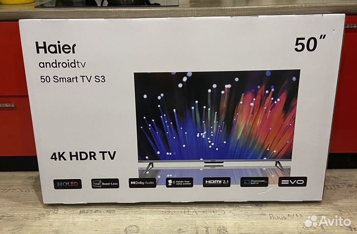 Qled Haier 50 SMART TV S3