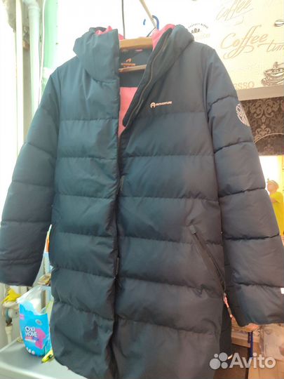 Пуховик зимний подростковый