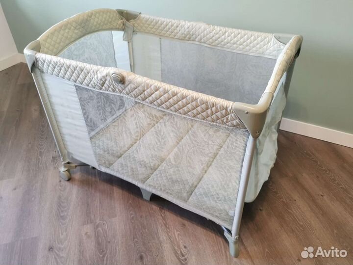 Детская кровать манеж Happy Baby