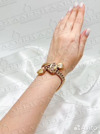 Золотой браслет 56 проба 24 гр