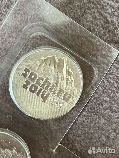 Монеты Сочи 25