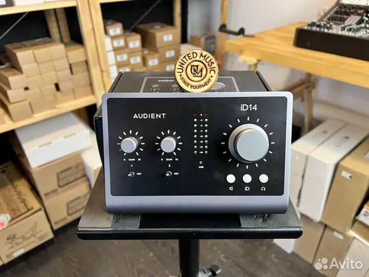 Аудиоинтерфейс Audient iD14 mkii в Наличии