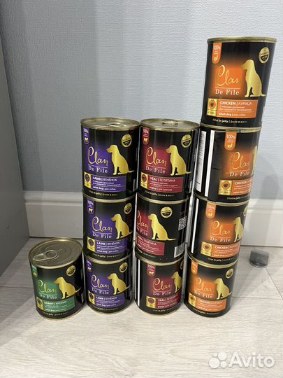 Консервы для собак Clan