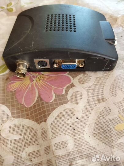 Адаптер конвертер вход RCA в vga