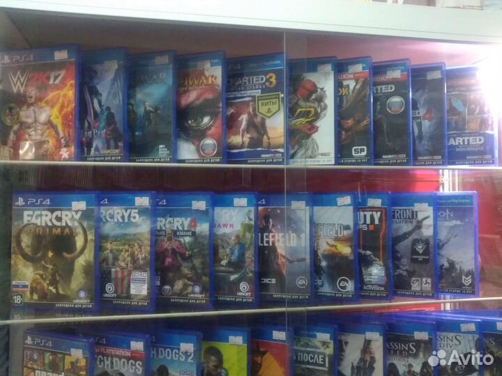 Лицензионные диски Playstation 4 и 5, xbox 360