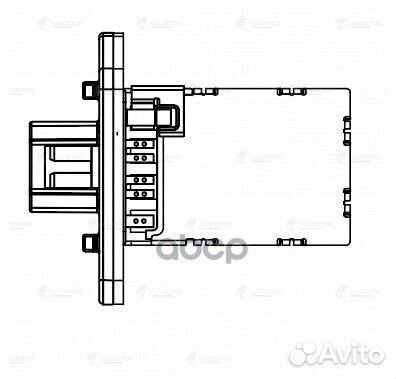 LFR 1495 luzar Резистор э/вент. отоп. Nissan Al