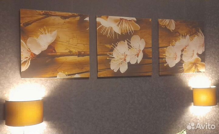 Картины 3 шт 50х50