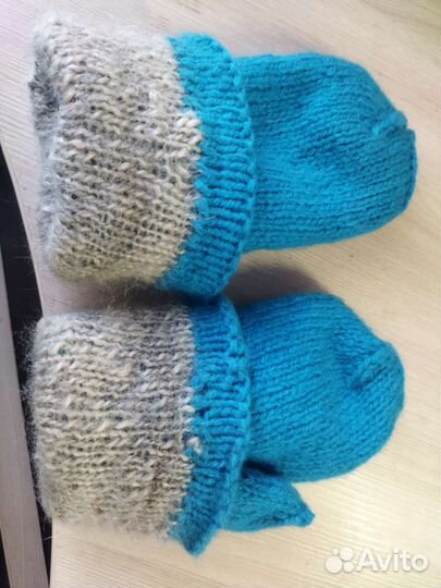 Варежки ручной работы