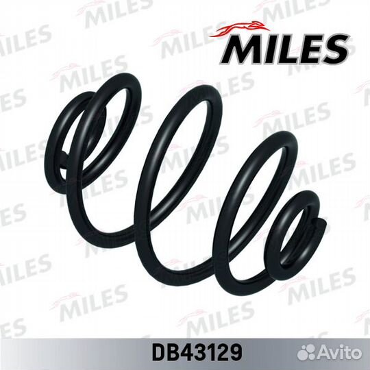 Пружина подвески chevrolet lanos 03- задняя