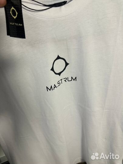 Новая футболка MaStrum белая