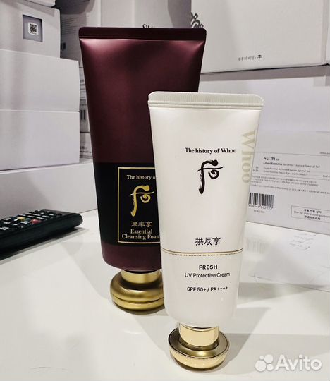 The History of Whoo пенка + SPF крем