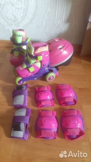 Ролики трехколесные 25-28