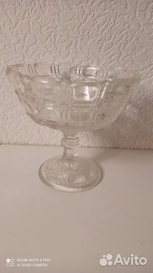 Креманка стекло. СССР. Б/у