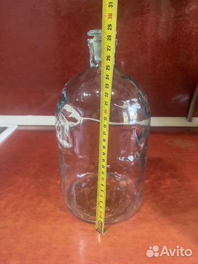 Бутыль с крышкой стекло 3,8л СССР