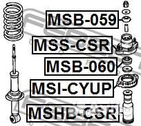 Проставка задней пружины верхняя