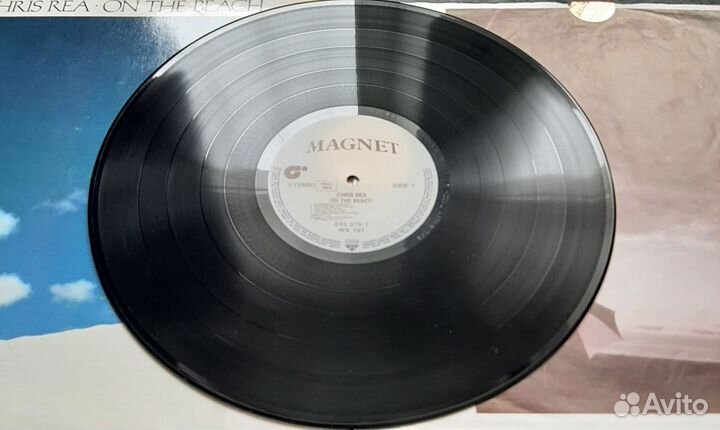 Chris Rea/ ON THE beach/ 1986 magnet records/ 242