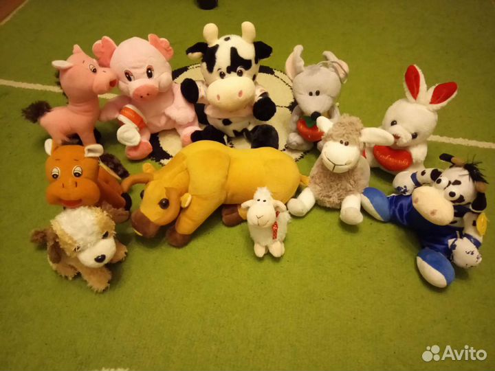 Мягкие игрушки пакетом