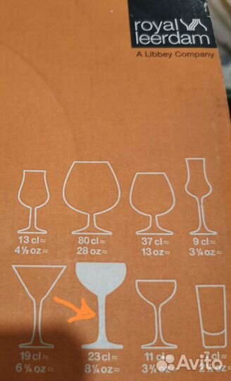 Бокалы для мартини