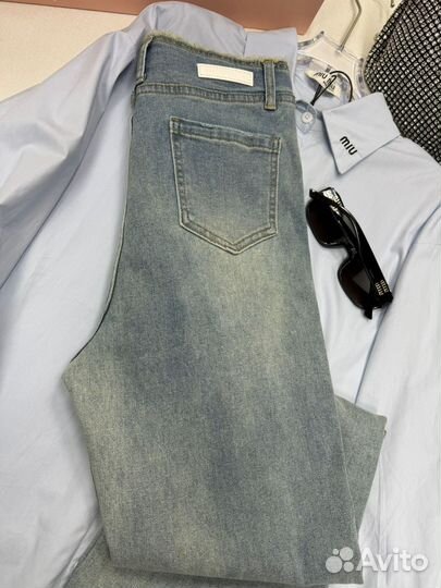 Джинсы miu miu