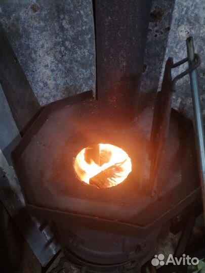 Печь буржуйка в гараж
